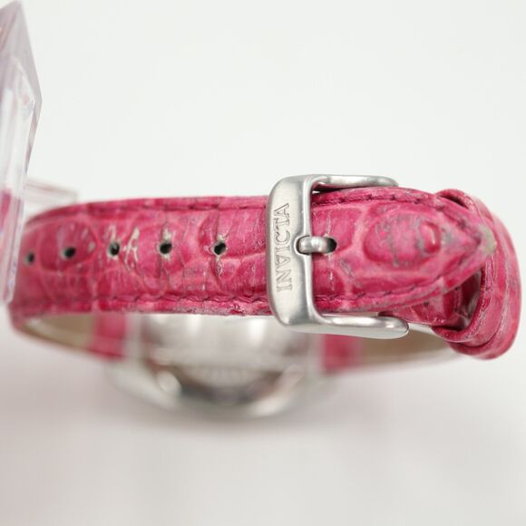 Invicta Angel Womens Watch 38mm MOP Dial 1118 Extra Leather Strap w/ New Battery main image 13